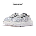Glitter Silver Chunk